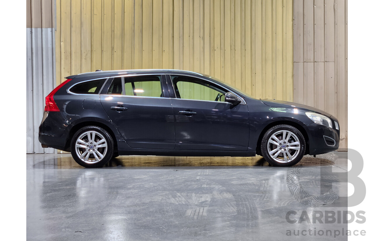 5/2012 Volvo V60 T5 F MY12 4d Wagon Dark Grey 2.0L Turbo