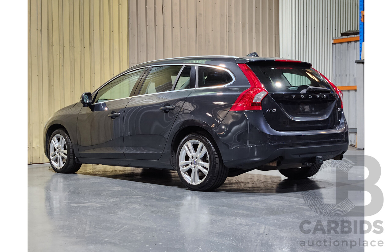 5/2012 Volvo V60 T5 F MY12 4d Wagon Dark Grey 2.0L Turbo