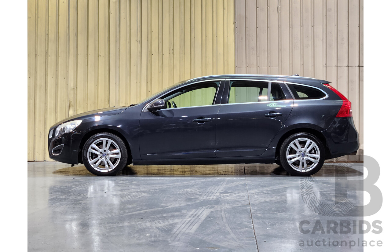 5/2012 Volvo V60 T5 F MY12 4d Wagon Dark Grey 2.0L Turbo