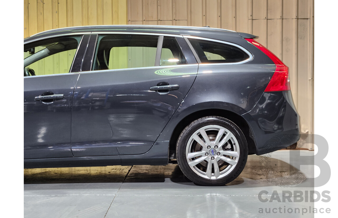5/2012 Volvo V60 T5 F MY12 4d Wagon Dark Grey 2.0L Turbo