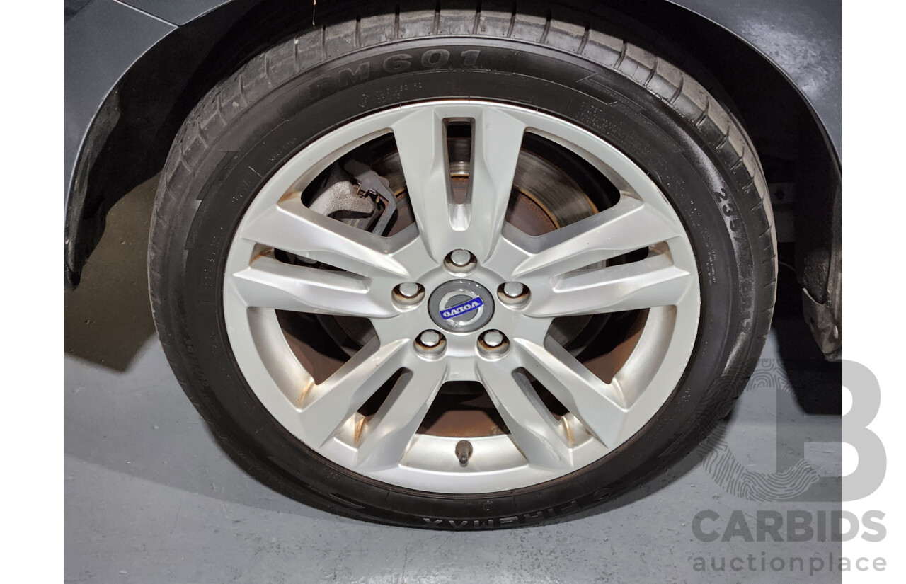 5/2012 Volvo V60 T5 F MY12 4d Wagon Dark Grey 2.0L Turbo