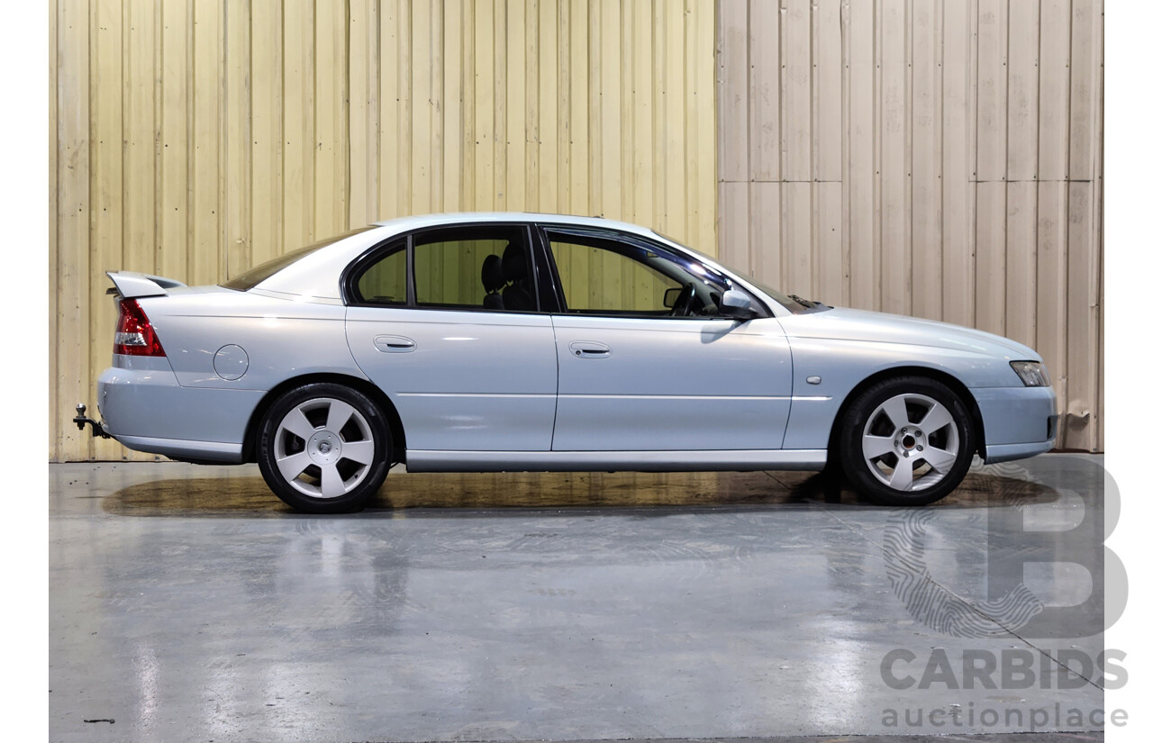 4/2006 Holden Commodore SVZ VZ MY06 4d Sedan Metallic Silver 3.6L