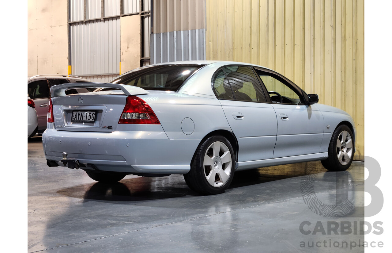 4/2006 Holden Commodore SVZ VZ MY06 4d Sedan Metallic Silver 3.6L