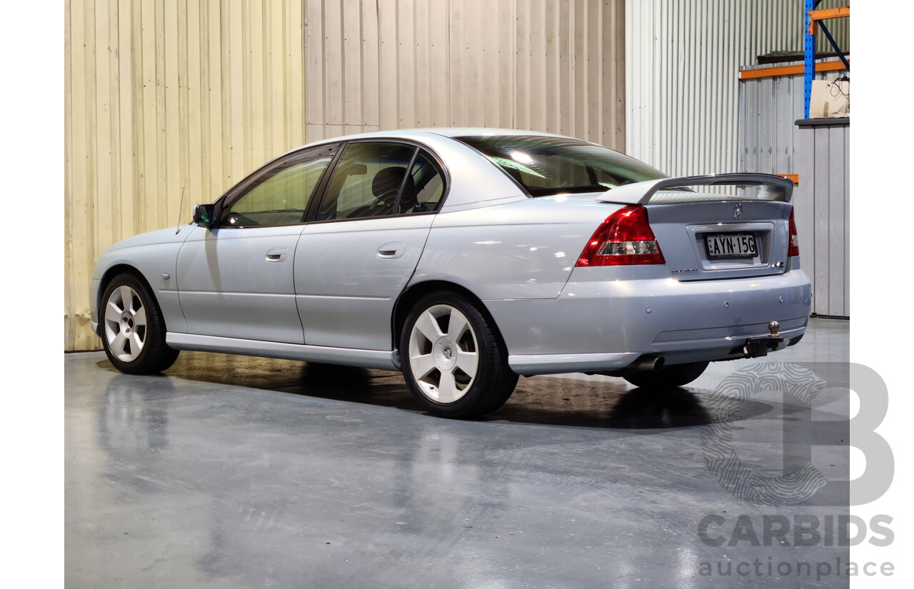 4/2006 Holden Commodore SVZ VZ MY06 4d Sedan Metallic Silver 3.6L