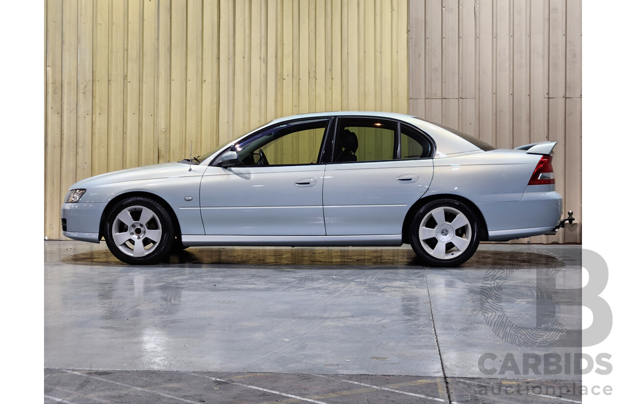 4/2006 Holden Commodore SVZ VZ MY06 4d Sedan Metallic Silver 3.6L