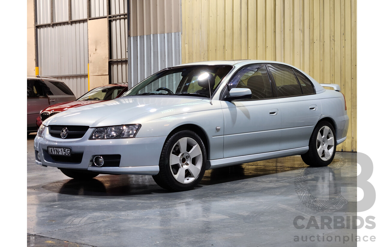 4/2006 Holden Commodore SVZ VZ MY06 4d Sedan Metallic Silver 3.6L