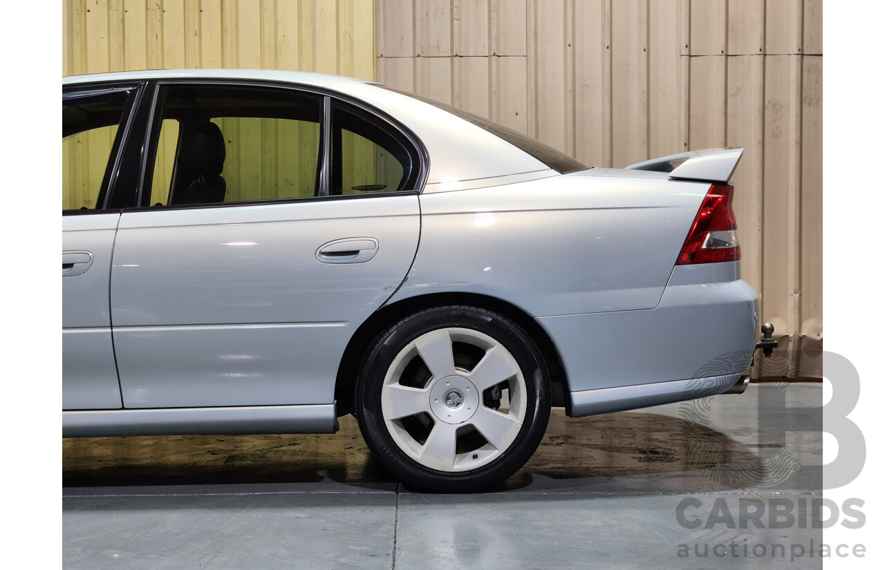 4/2006 Holden Commodore SVZ VZ MY06 4d Sedan Metallic Silver 3.6L