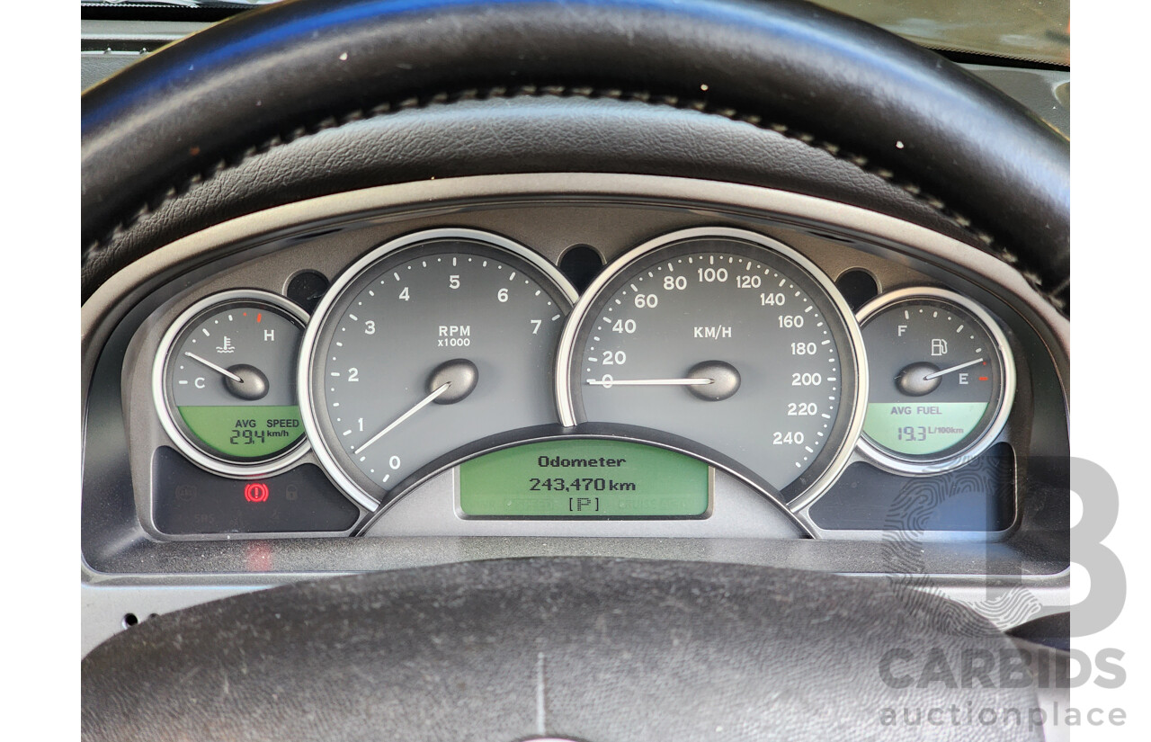 4/2006 Holden Commodore SVZ VZ MY06 4d Sedan Metallic Silver 3.6L