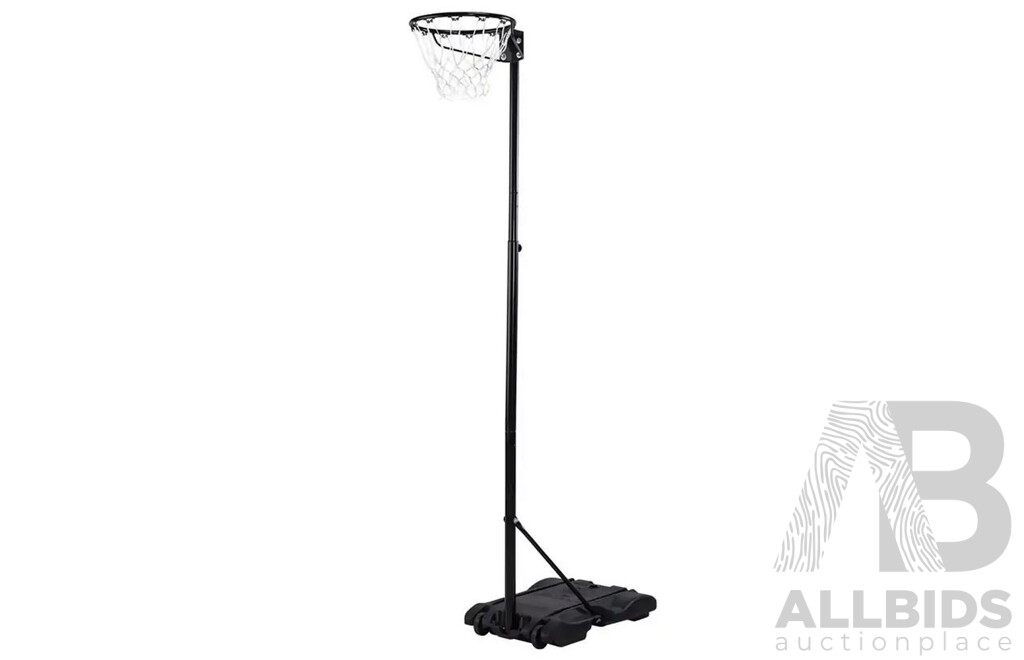 Spalding Adjustable Height Portable Netball System - ORP $249.99