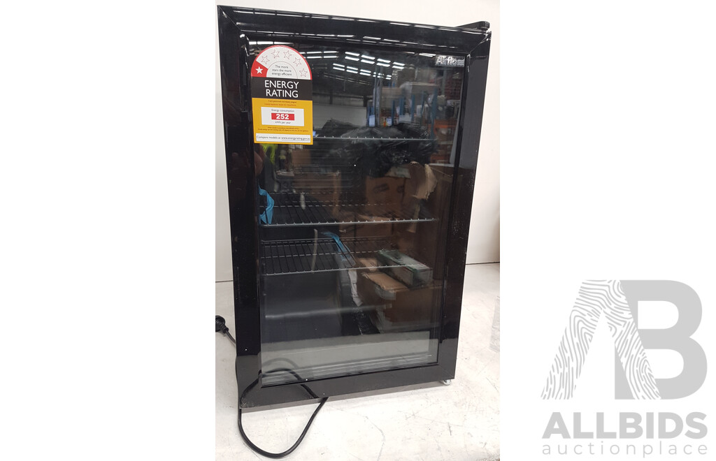 Airflo 70L Glass Door Bar Fridge (Damaged Exterior) - ORP $399.00