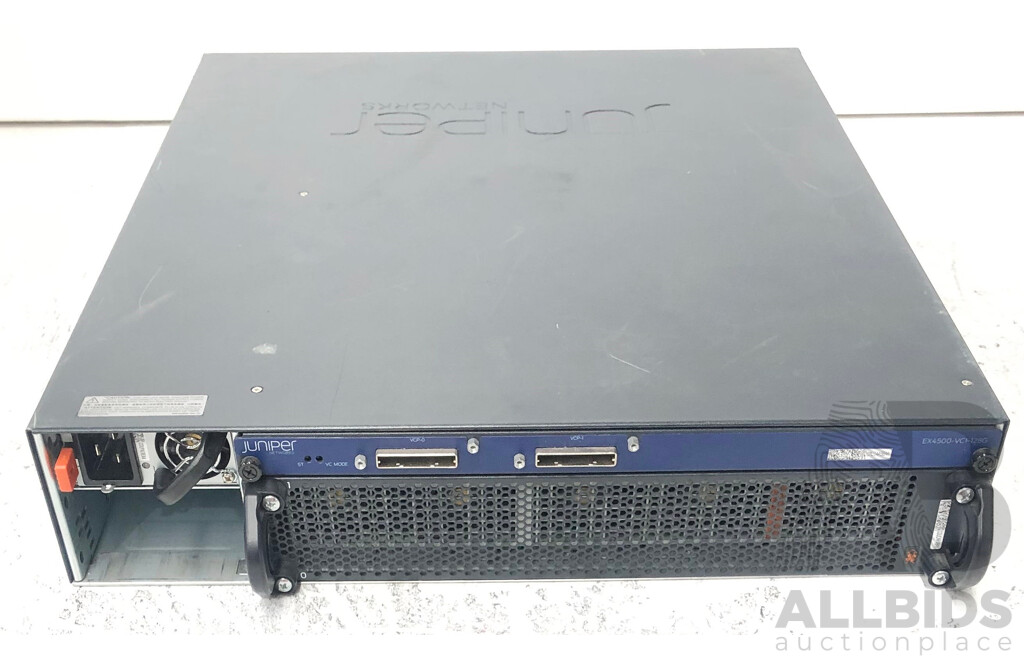 Juniper Networks (EX4500-40F-VC1-BF REV A) EX4500 Virtual Chassis