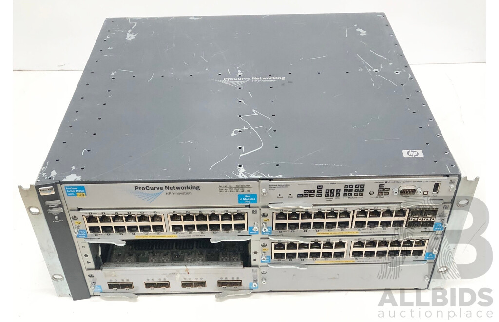 HP ProCurve (J8697A) 5406zl Switch Chassis