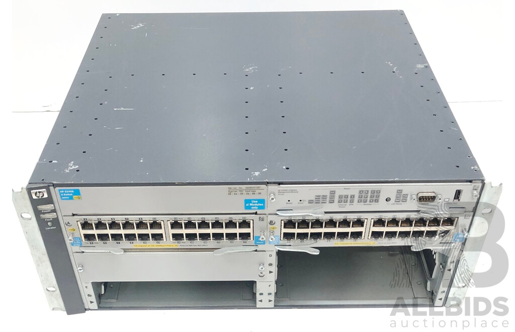 HP (J8697A) E5406 zl Switch Chassis