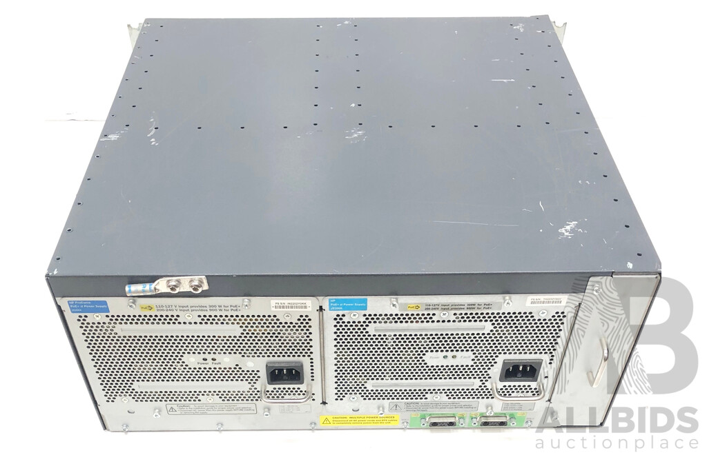 HP (J8697A) E5406 zl Switch Chassis