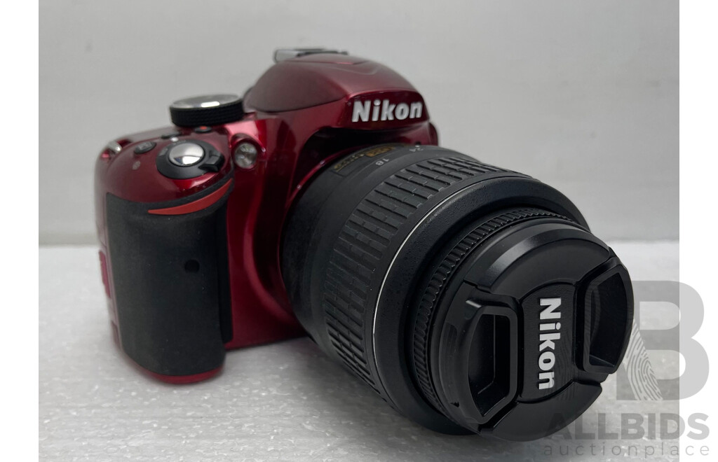 Nikon D3200 Digital SLR Camera & 18-55mm Lens