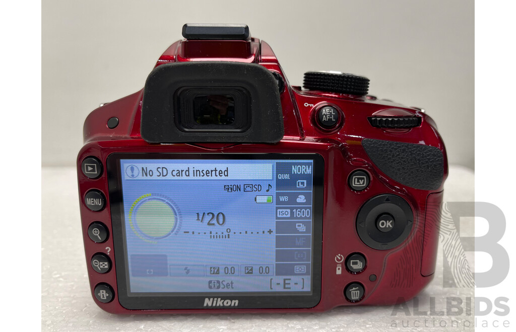 Nikon D3200 Digital SLR Camera & 18-55mm Lens