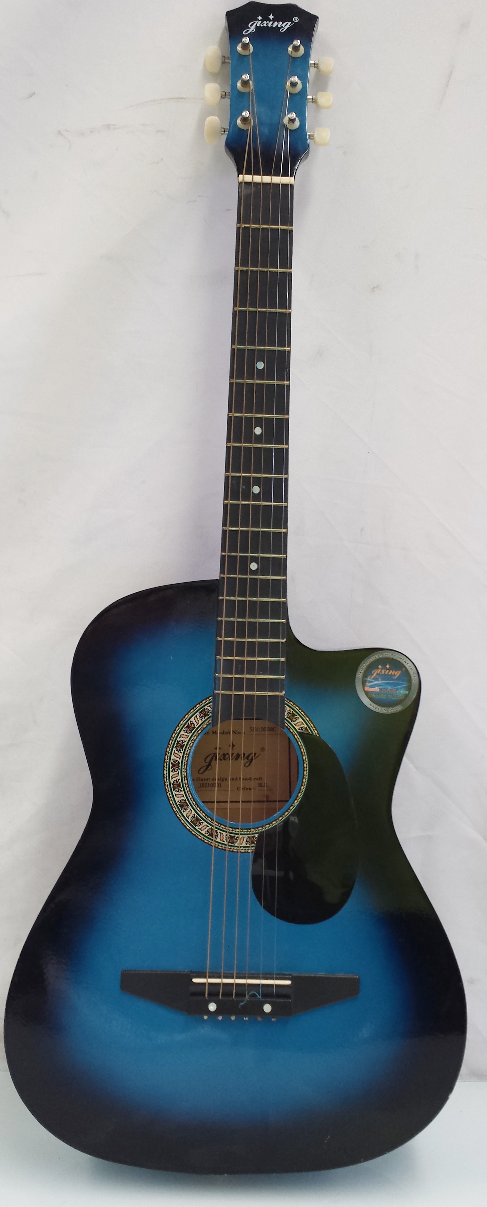 Jixing Six String Acoustic Guitar Lot 1463487 ALLBIDS