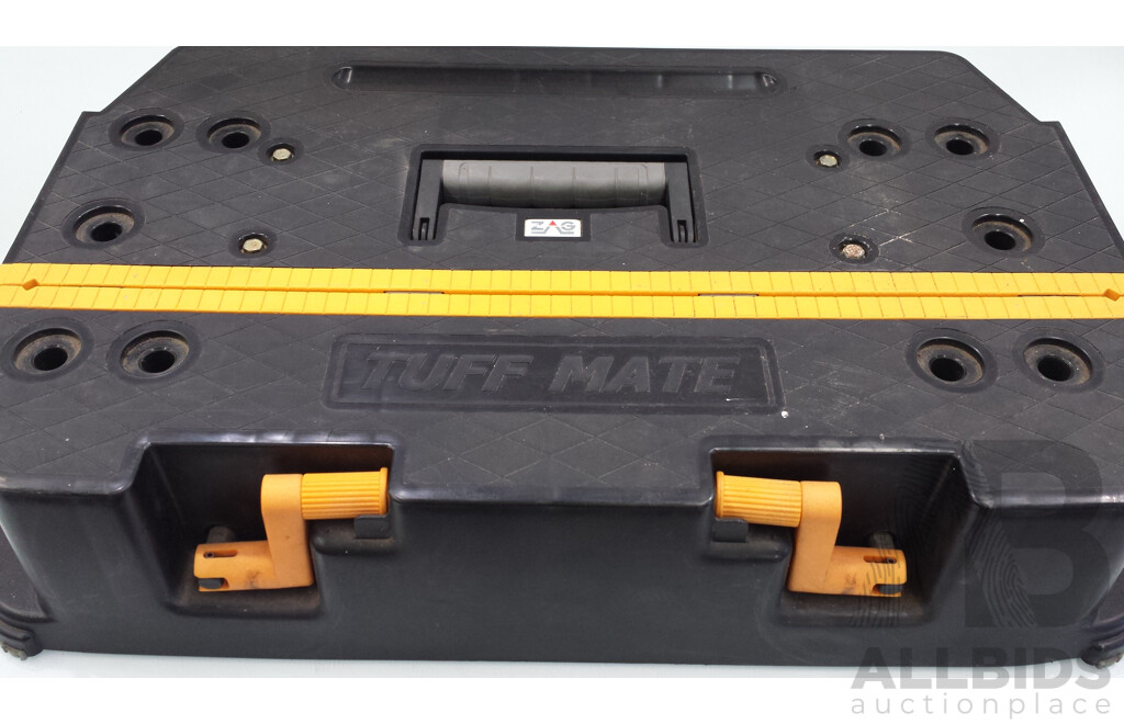 ZAG Tuff Mate Mobile Tool Box with Built in Vice