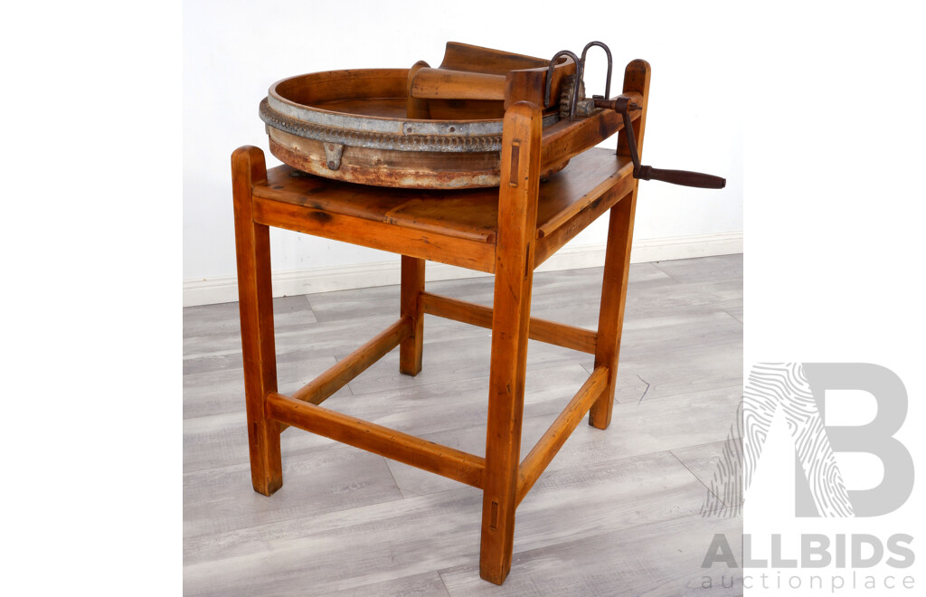 Antique Butter Worker, E Cherry and Sons, Early 20th Century