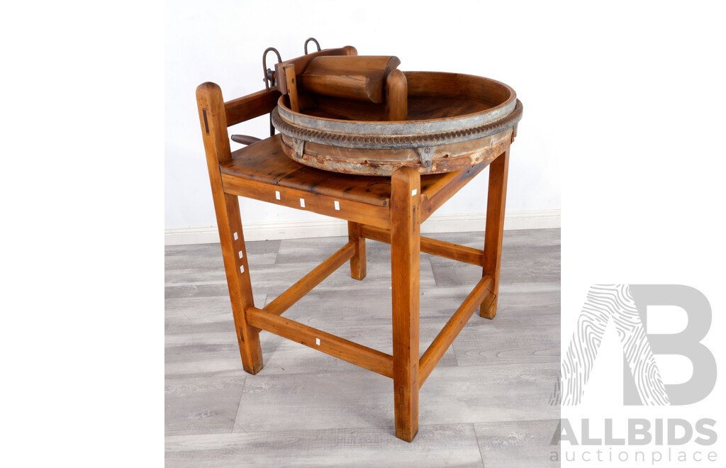 Antique Butter Worker, E Cherry and Sons, Early 20th Century