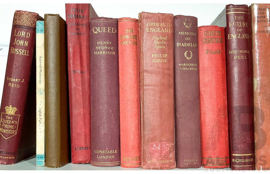 Large Collection Books Mostly Relating to Politics, English History,Ancient History and More