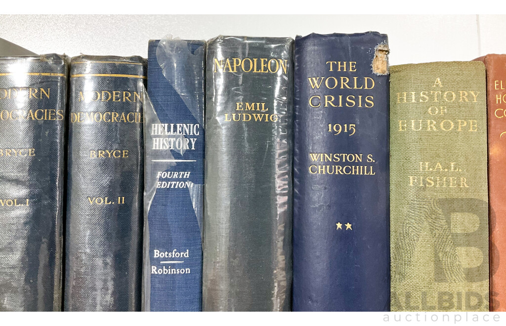 Large Collection Books Mostly Relating to Politics, English History,Ancient History and More