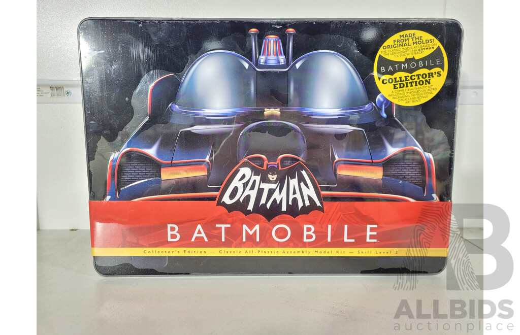 Modern Boxed Batmobile Model Kit by PolarLights