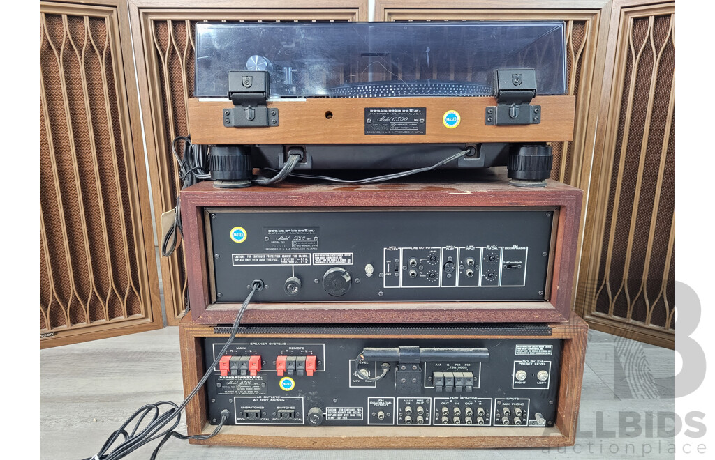 Marantz Stereo System with Direct Drive Turntable