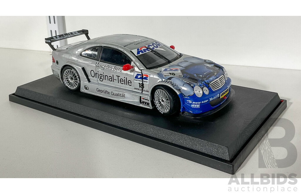 1/18 マイストメルセデスCLK-DTM 6種類あり　タニカン 1:18 Mercedes CLK DTM AMG #2 Alesi By Maisto Exclusive NEW