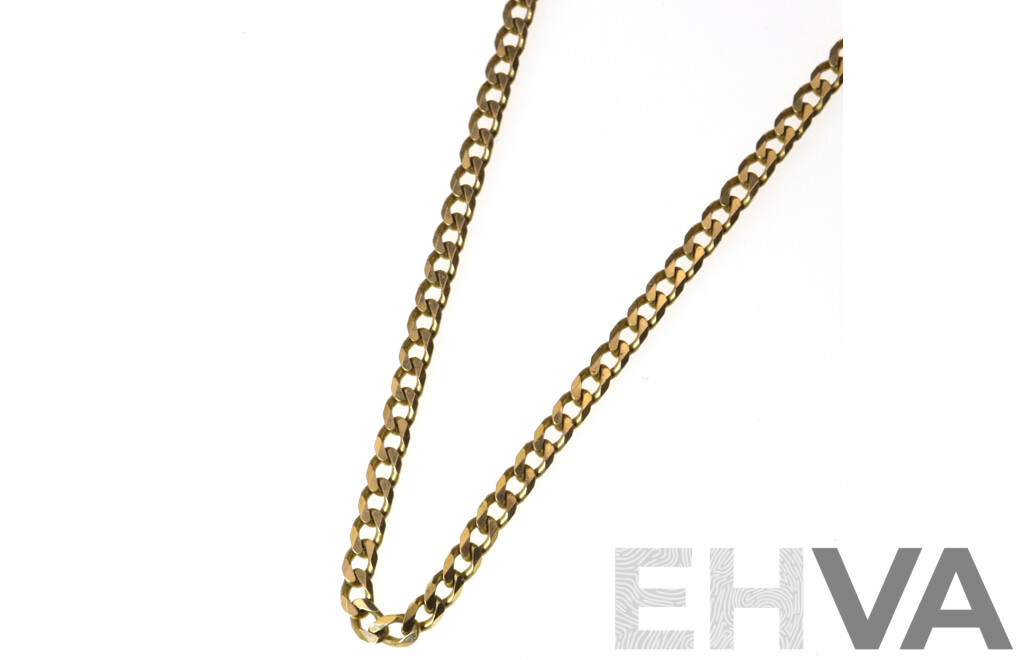 10 Ct Michael Hill Jewellers Curb Link Necklace, Hallmarked 417 - 14.1 Grams
