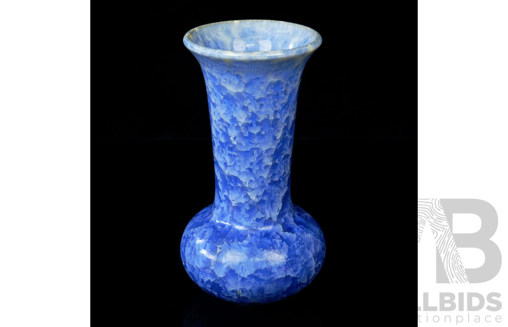 Very Nice David Williams Pottery Crystaline Glaze Vase, Marks to Base