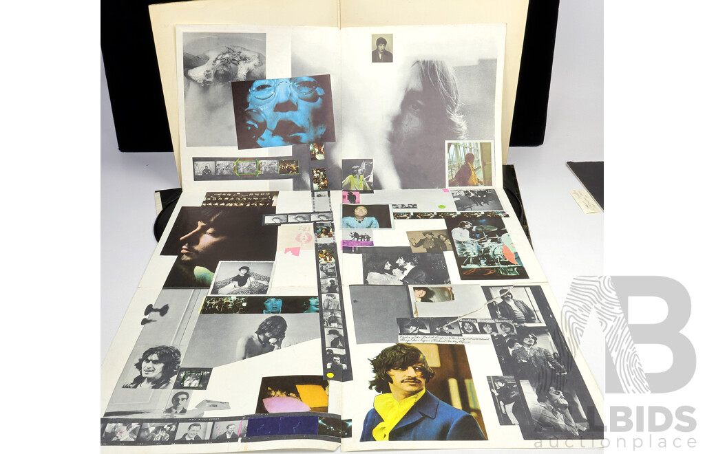 The Beatles, White Album,  Cat Number PCSO 7068, with Poster and Four Photographs