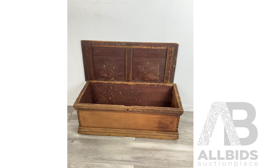 Vintage Pine Tool Box