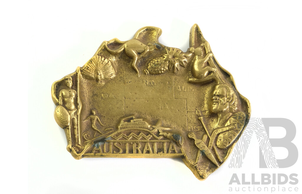 Vintage Australia Souvenir Ashtray