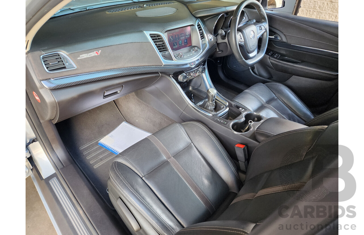 3/2015 Holden Commodore SS-V Redline VF MY15 4d Sedan Silver 6.0L V8