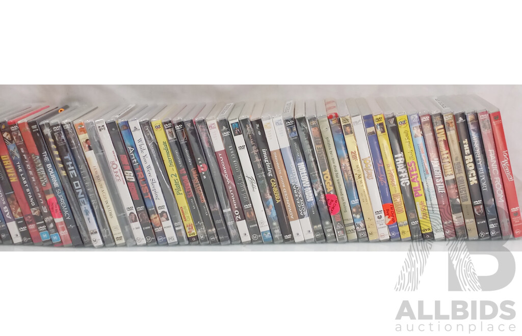 Selection of DVD Movies, Music CD's, Books and VHS Video Movies - Lot of 200+