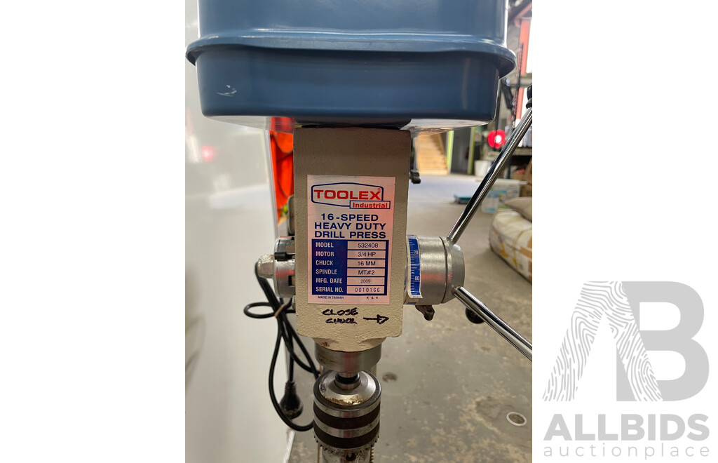 Toolex on sale drill press