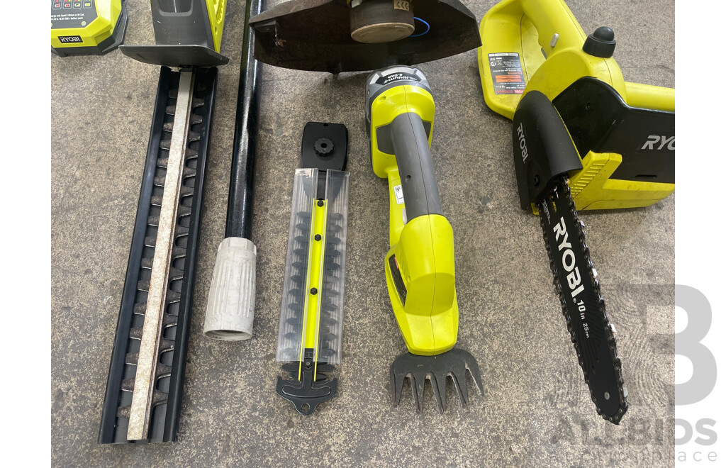 Ryobi 18 V - 4 Piece Garden Equipment