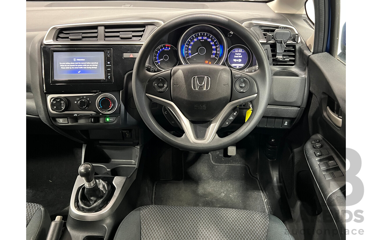 11/2019 Honda Jazz VTi GK 5d Hatchback Blue 1.5L