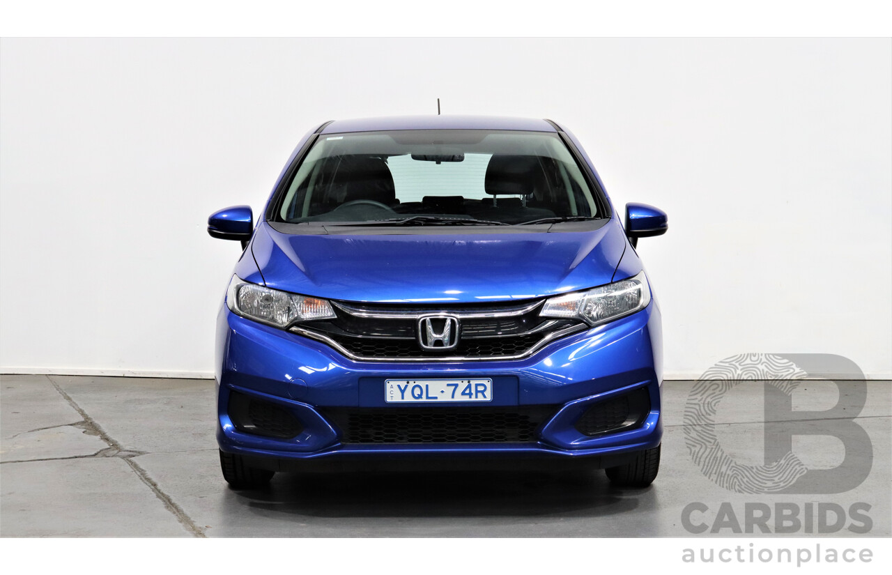 11/2019 Honda Jazz VTi GK 5d Hatchback Blue 1.5L