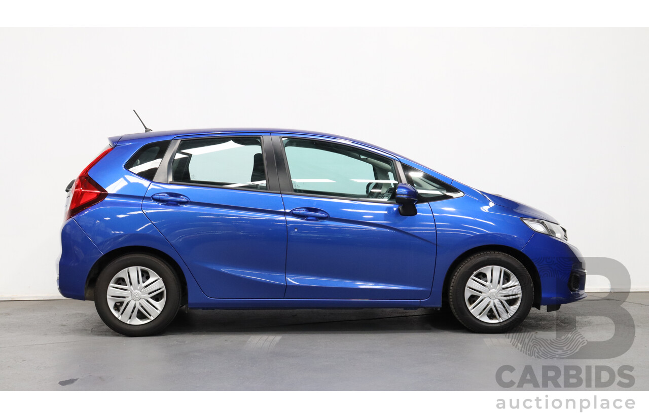 11/2019 Honda Jazz VTi GK 5d Hatchback Blue 1.5L