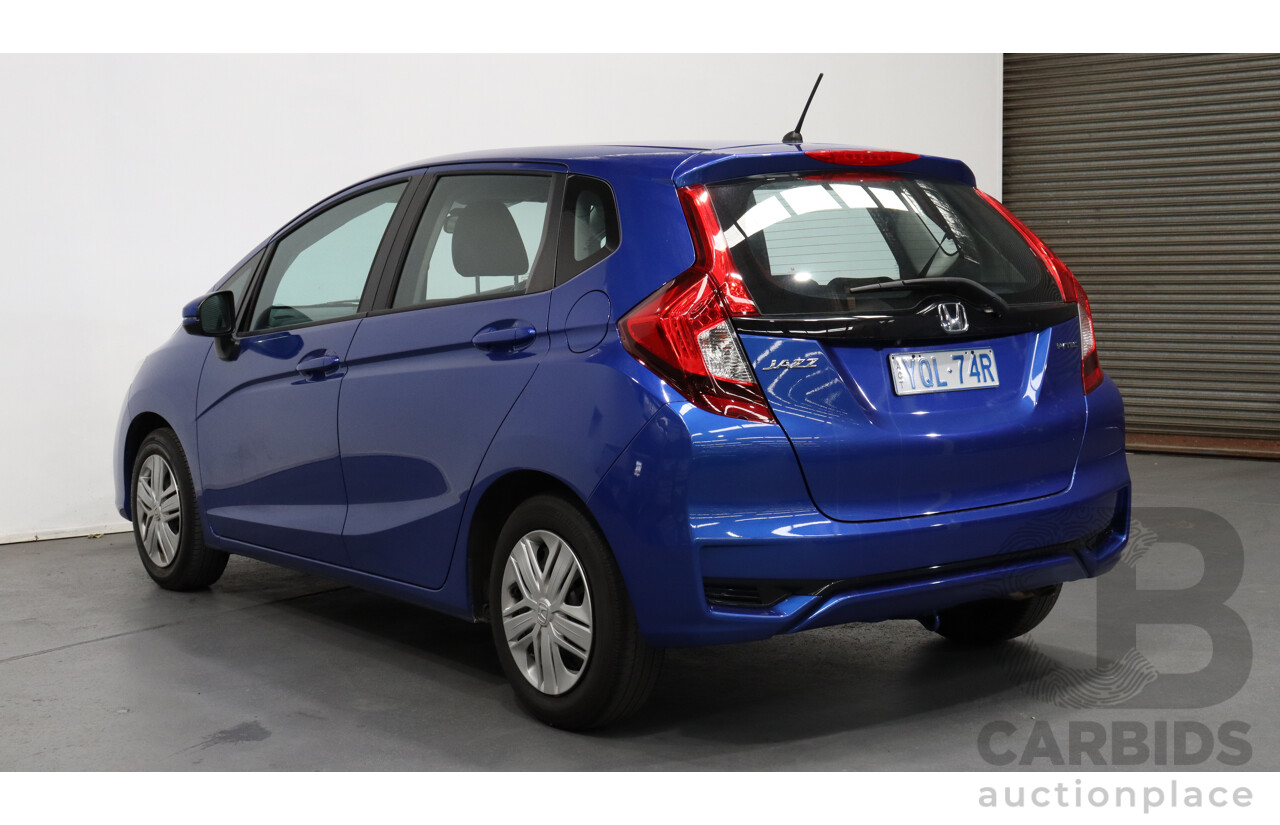 11/2019 Honda Jazz VTi GK 5d Hatchback Blue 1.5L