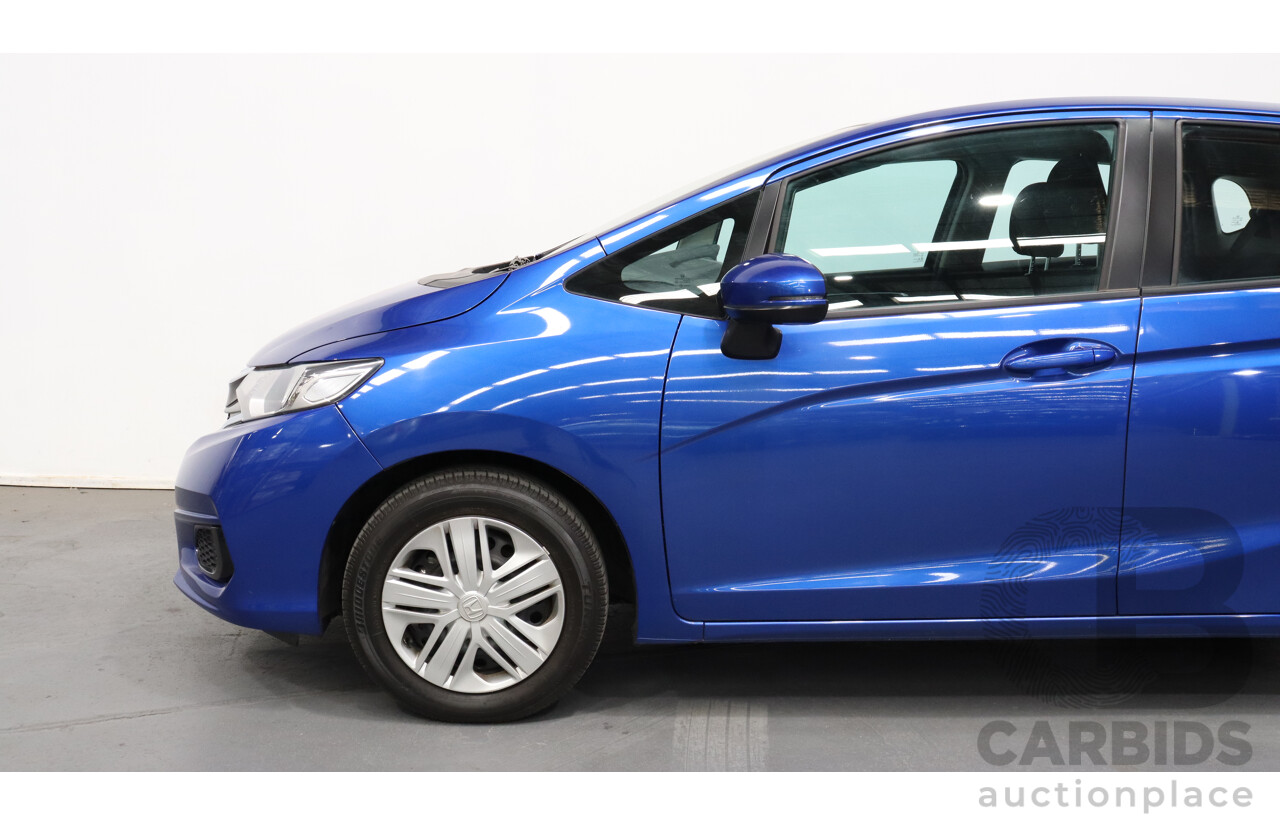 11/2019 Honda Jazz VTi GK 5d Hatchback Blue 1.5L