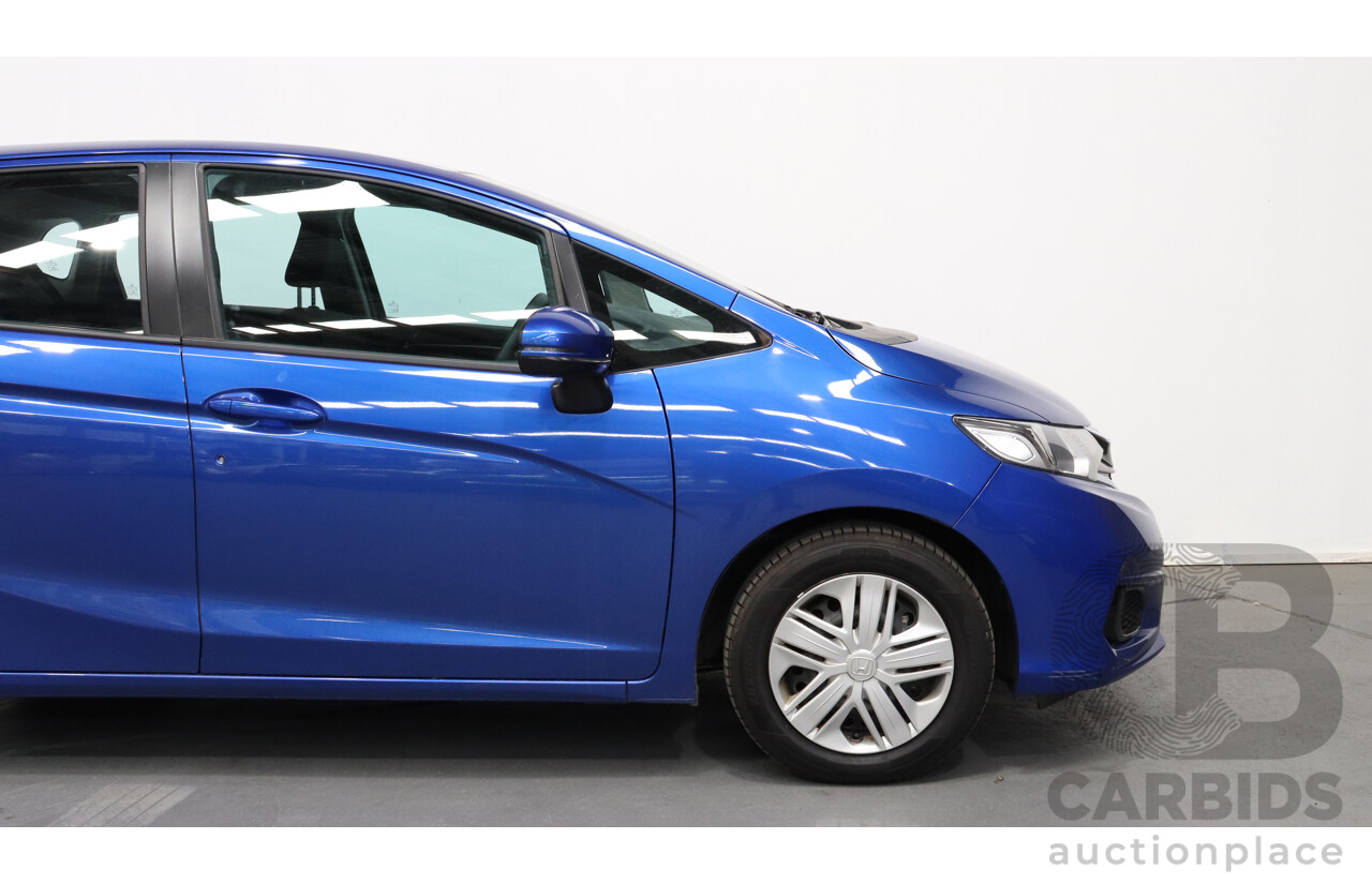 11/2019 Honda Jazz VTi GK 5d Hatchback Blue 1.5L