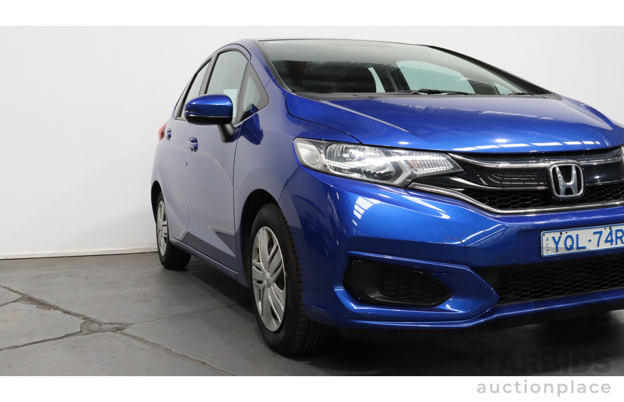 11/2019 Honda Jazz VTi GK 5d Hatchback Blue 1.5L