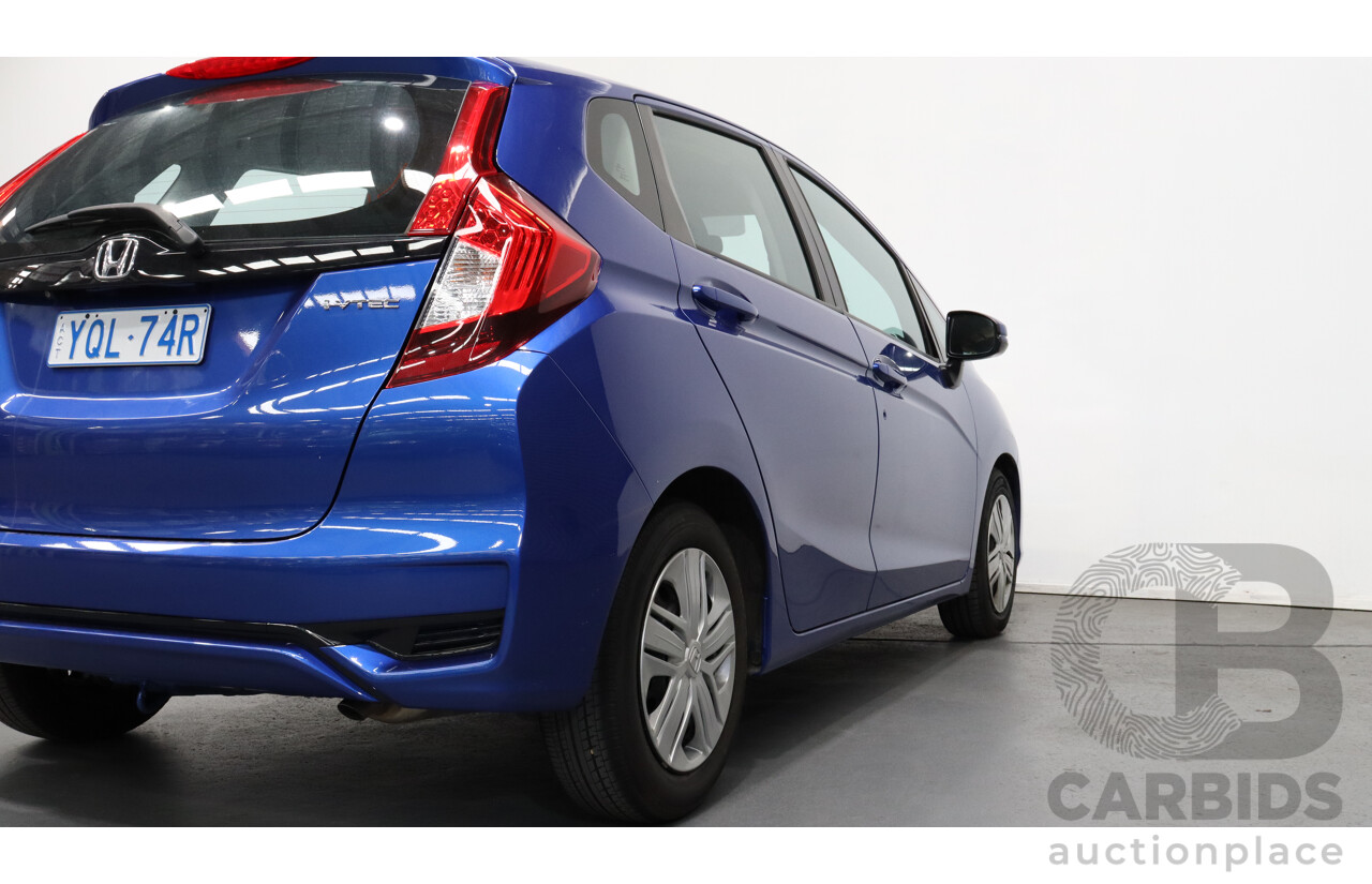 11/2019 Honda Jazz VTi GK 5d Hatchback Blue 1.5L