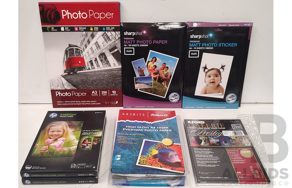 Epson Artisan 1430 (B472B) Photo Printer w/ Additional Ink Cartridges & Accessories