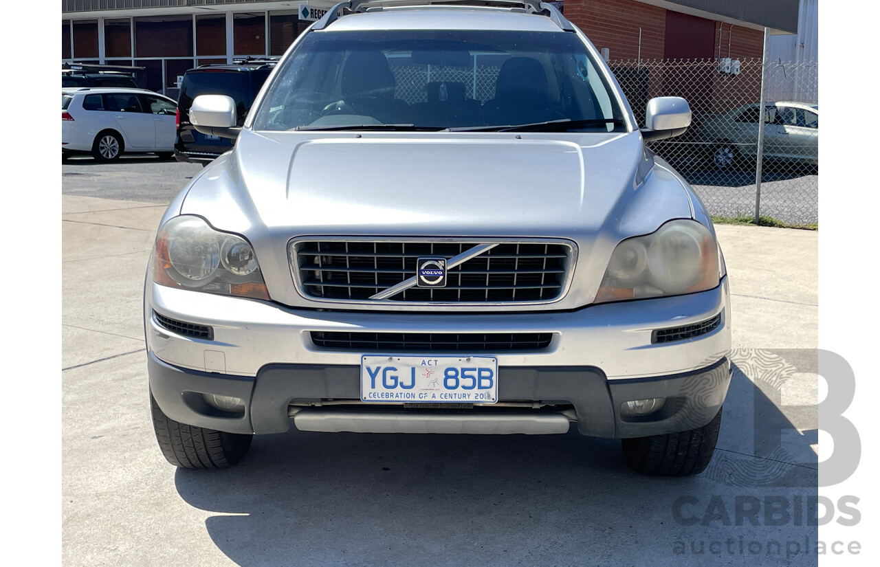 12/2008 Volvo Xc90 D5 MY07 4d Wagon Silver 2.4L