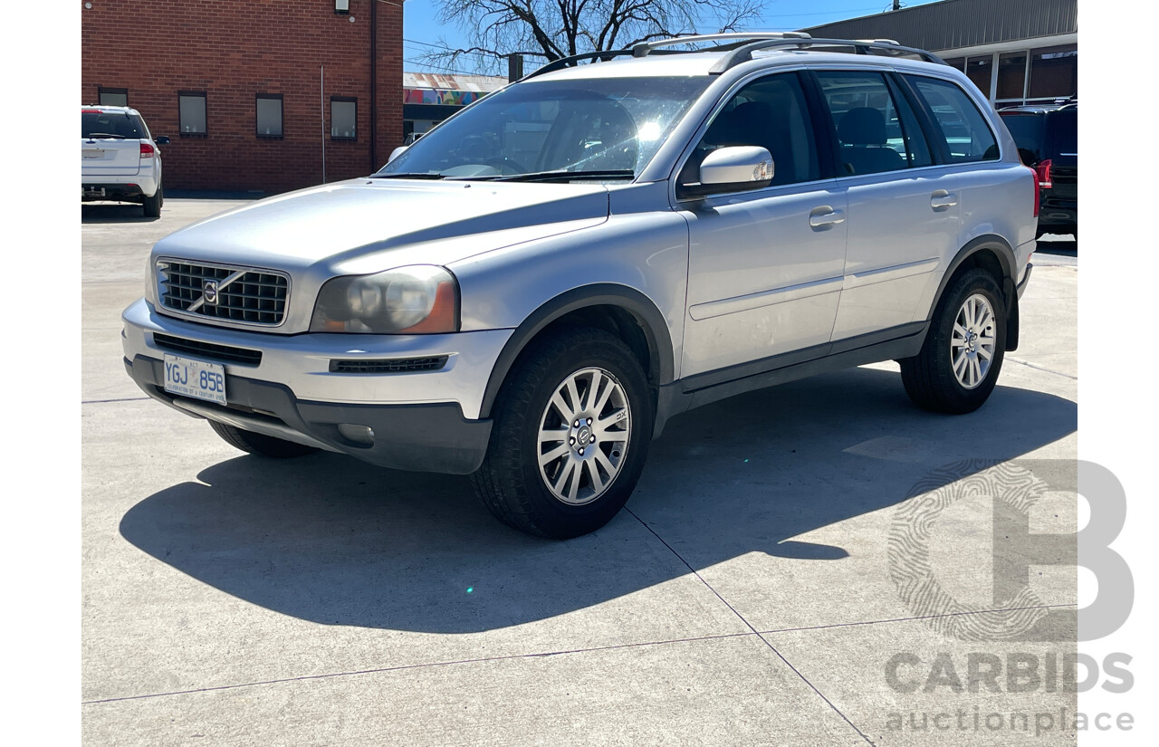 12/2008 Volvo Xc90 D5 MY07 4d Wagon Silver 2.4L