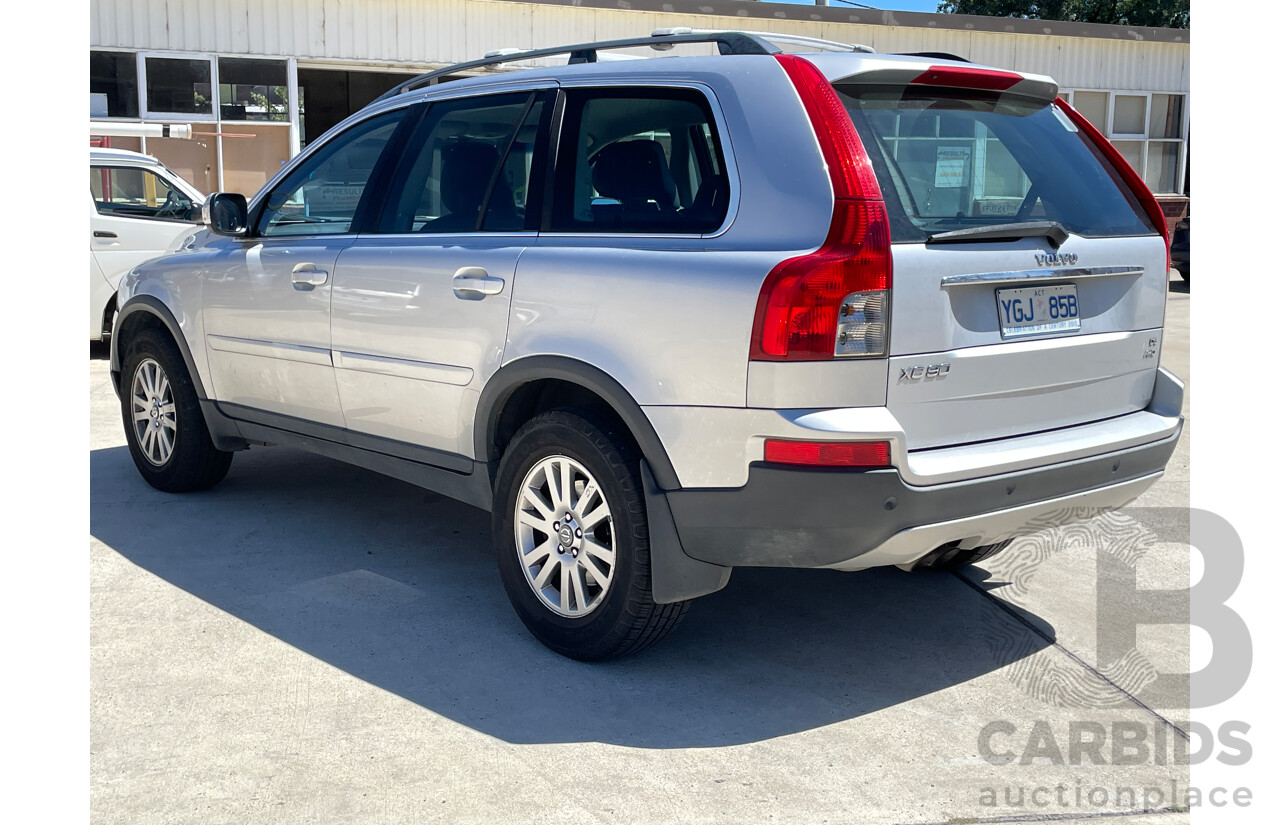 12/2008 Volvo Xc90 D5 MY07 4d Wagon Silver 2.4L